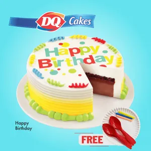 Happy Birthday DQ® Cake