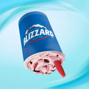 CHOCOLATE COVERED STRAWBERRY BLIZZARD® TREAT