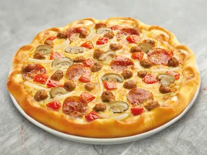 Cheese Crust Italian Sausage Pizza